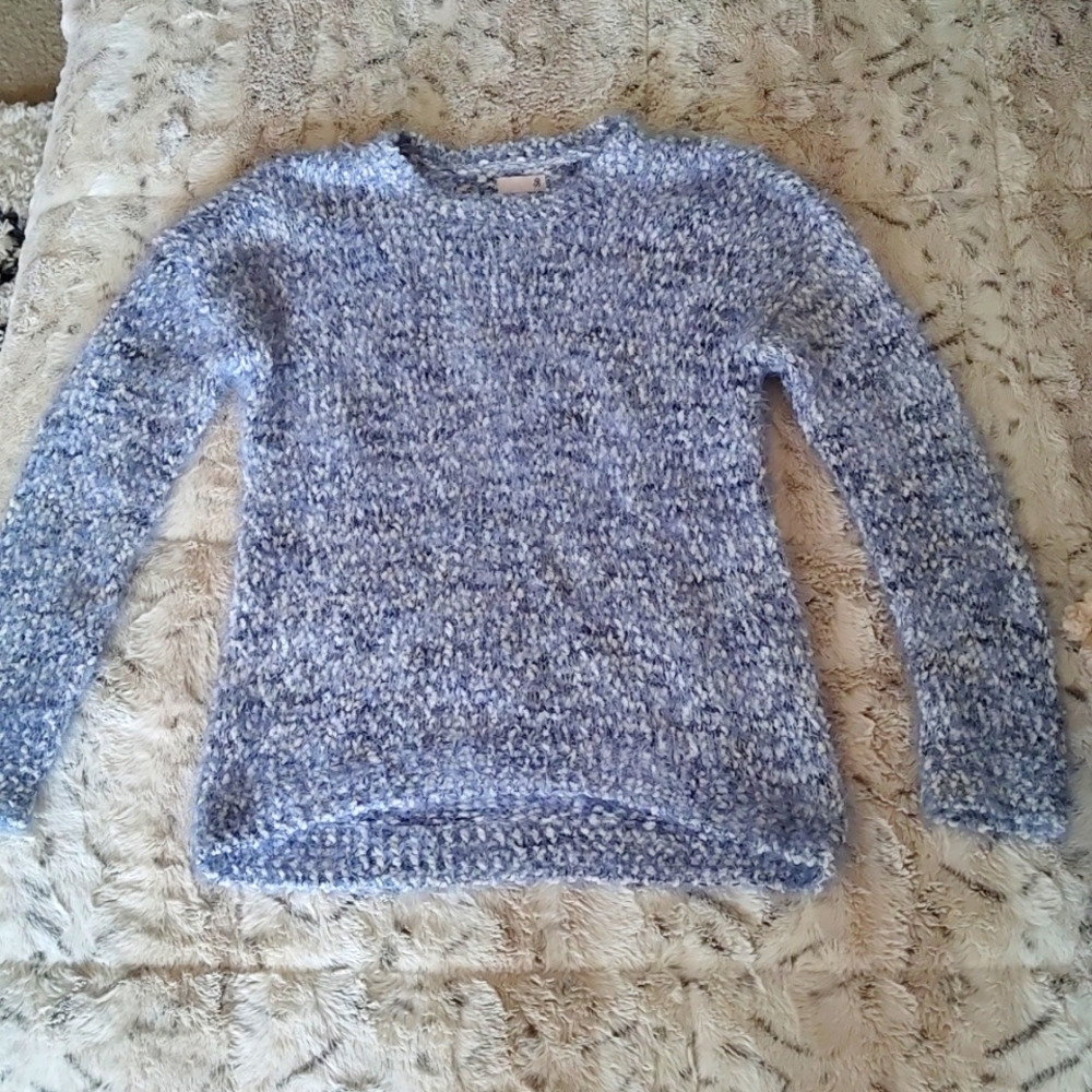 Blue Fuzzy sweater